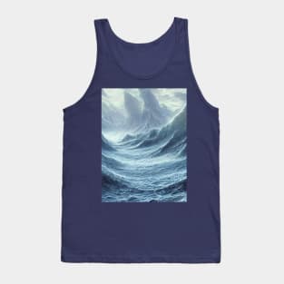 Huge terrifying waves Tank Top